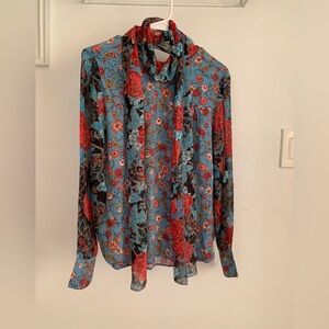 See By Chloe Floral Blouse